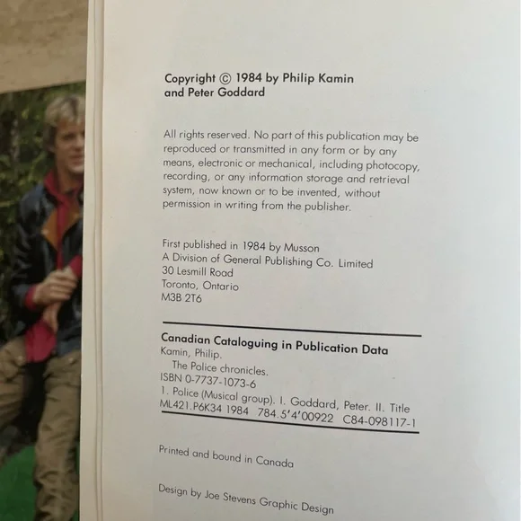 The Police Book Set - Picture 9 of 16